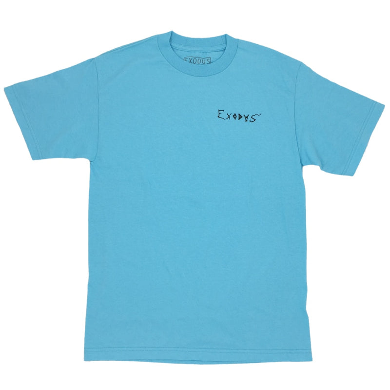 Exodus Rose Anoixi Tee -  Pacific Blue