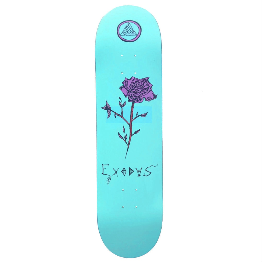 Exodus Anoixi Rose Skateboard Deck - Mint
