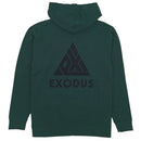 Exodus T1 Logo Pullover Hoodie - Pine/Black