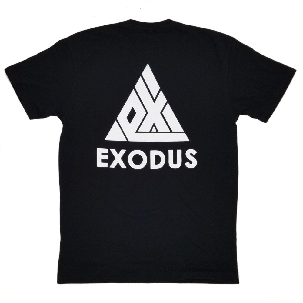 Exodus T1 Logo Premium Tee - Black/White