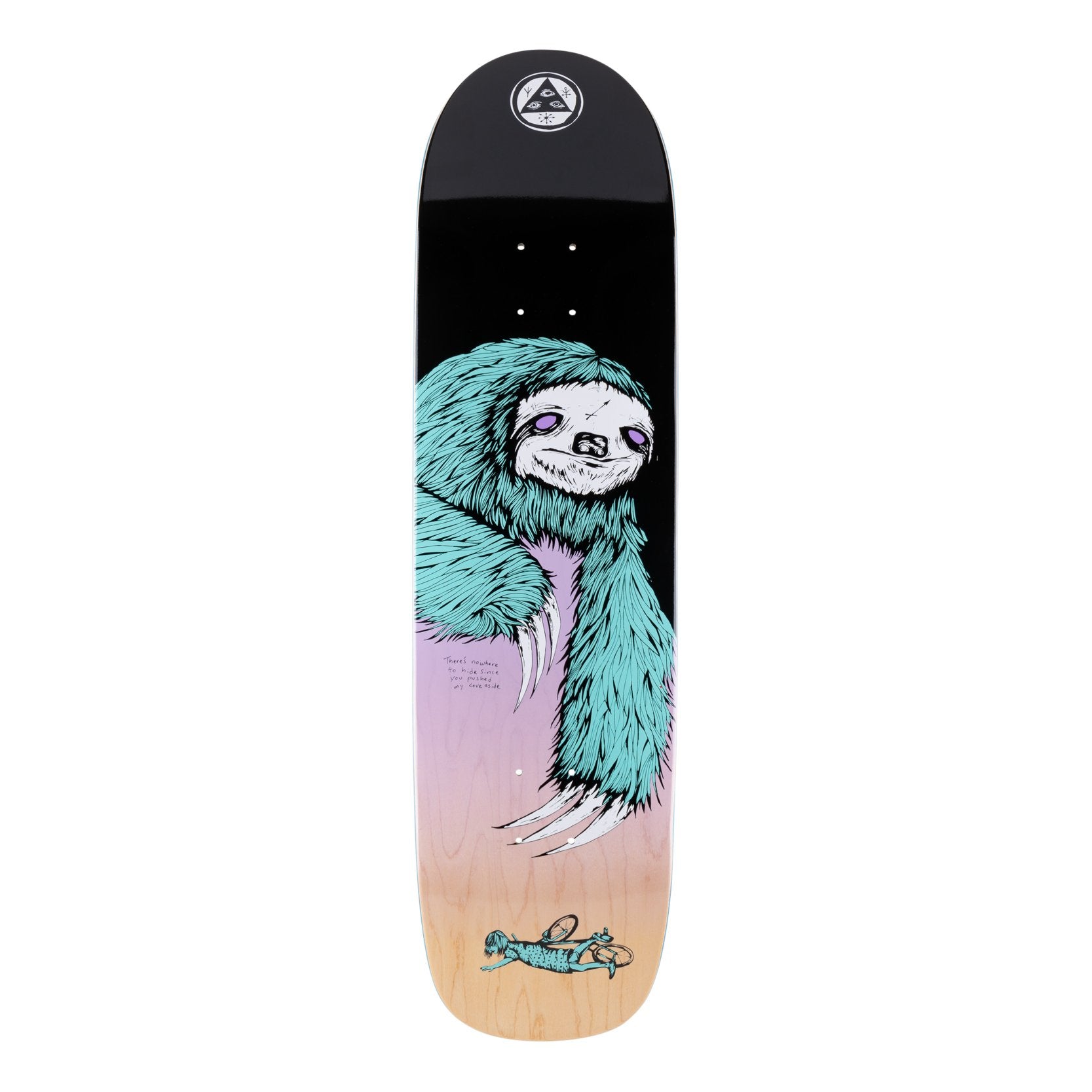Sloth On Son Of Planchette Welcome Skateboard Deck