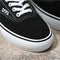 Black/White Skate Era Vans Skateboard Shoe Detail