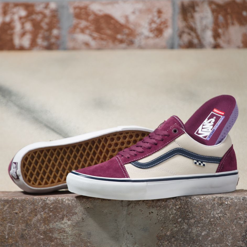 Mauve Vans Skate Old Skool Shoe