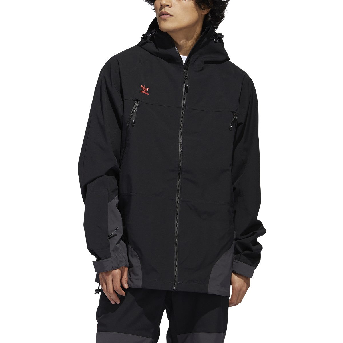 Adidas 3-Layer 20K Snowboard Jacket - Black/Utility Black/Orange