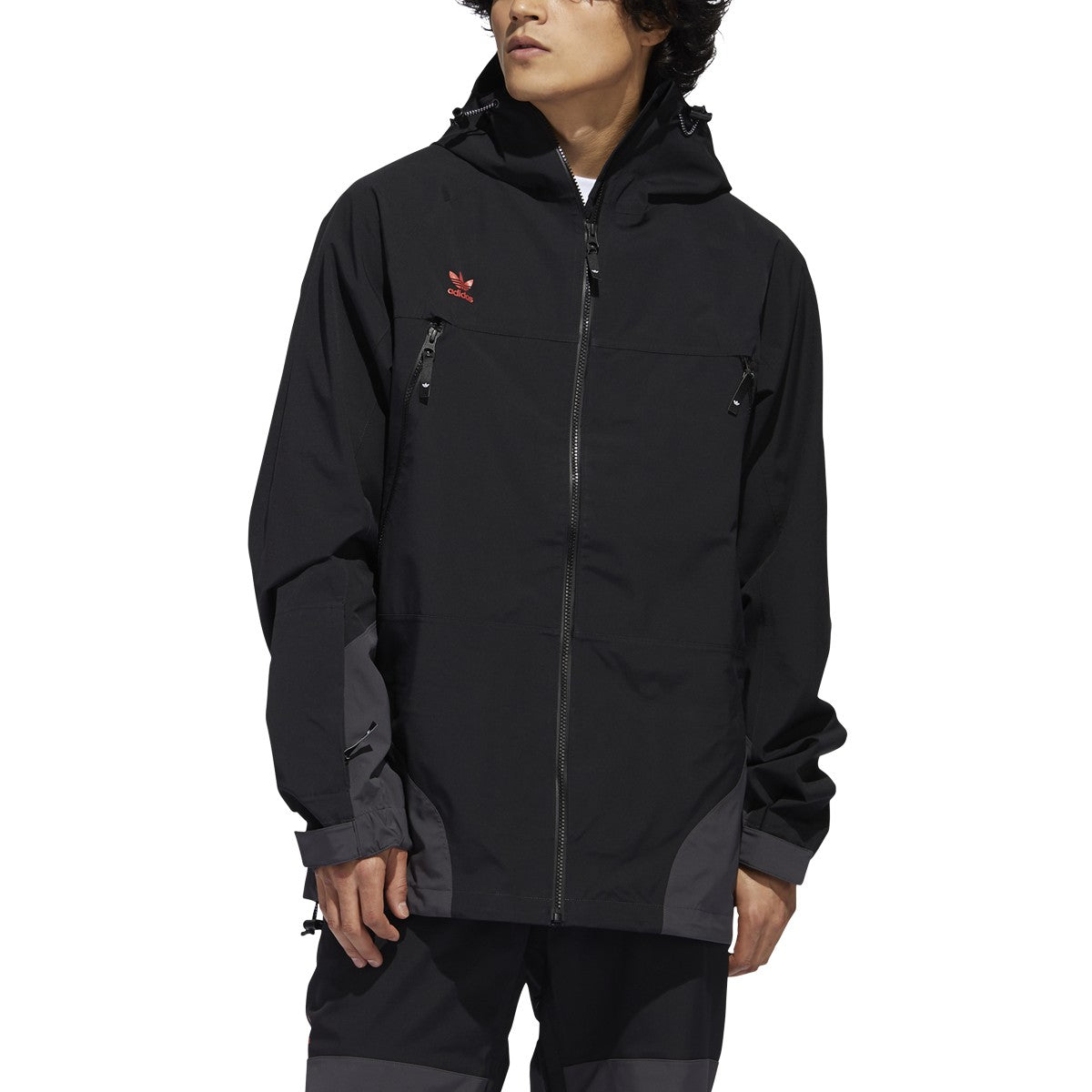 Black 3-Layer 20K Adidas Snowboarding Jacket