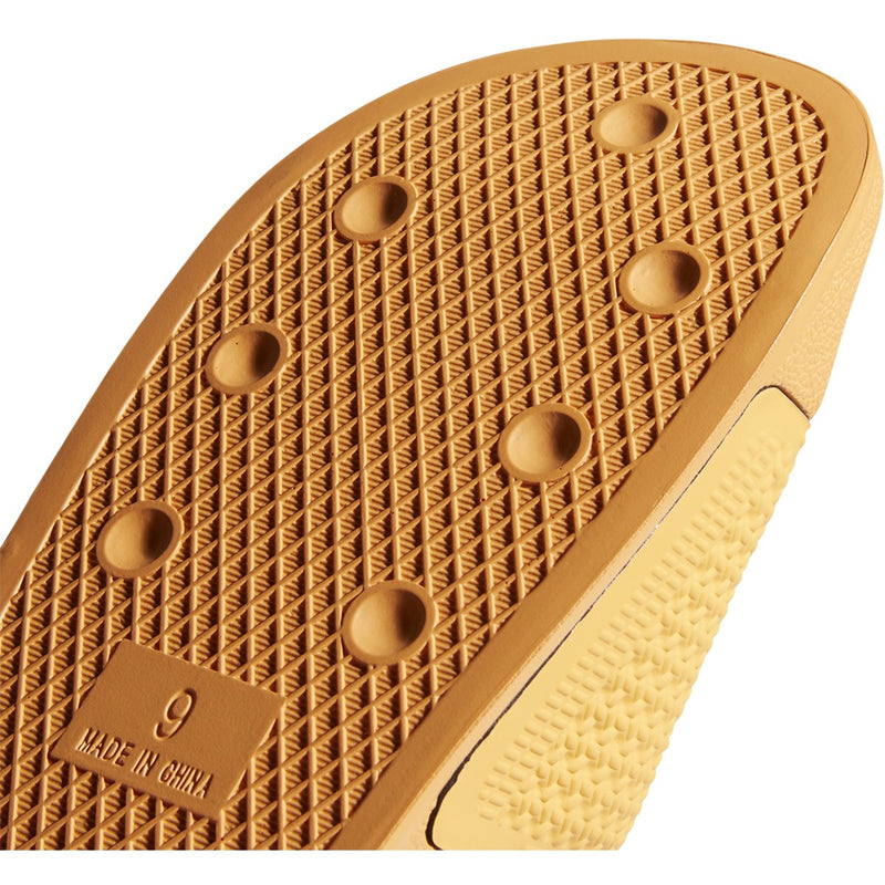 Hazy Orange Shmoofoil Adidas Slides Detail
