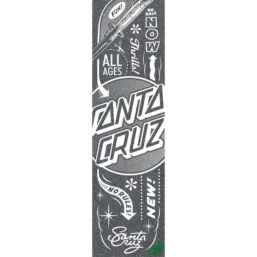 Mob Santa Cruz Flash Dot Skateboard Grip Tape
