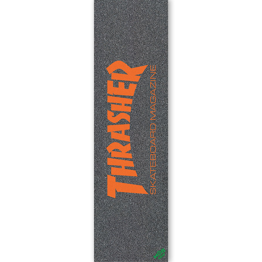 Orange Thrasher Mag Mob Skateboard Grip Tape