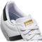 White Leather Superstar ADV Adidas Skateboard Shoe Detail