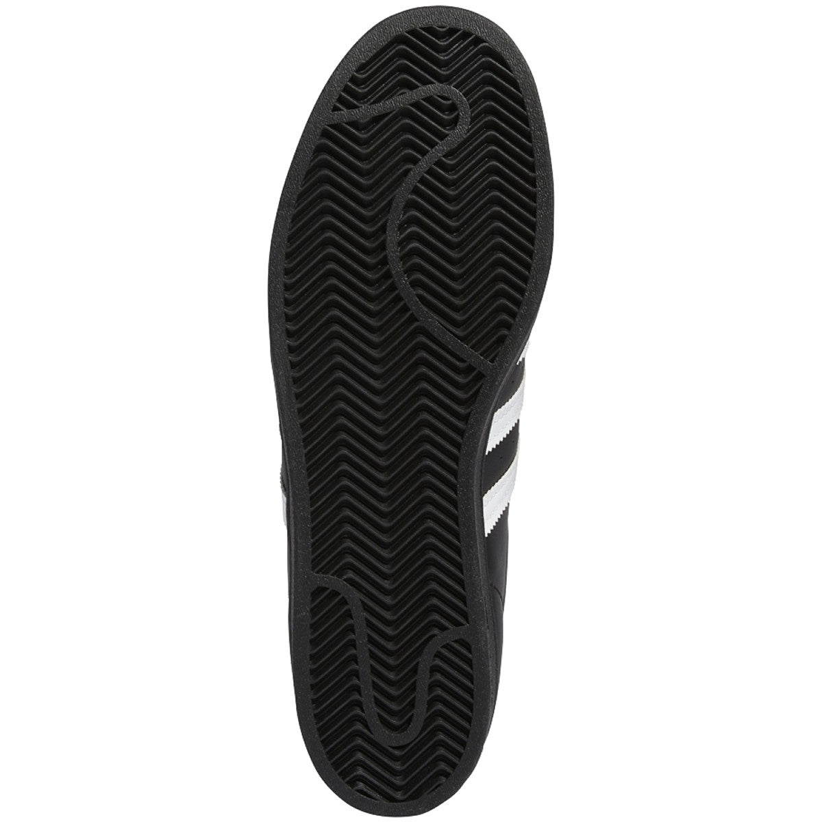 Core Black Superstar ADV Adidas Skateboarding Shoe Bottom