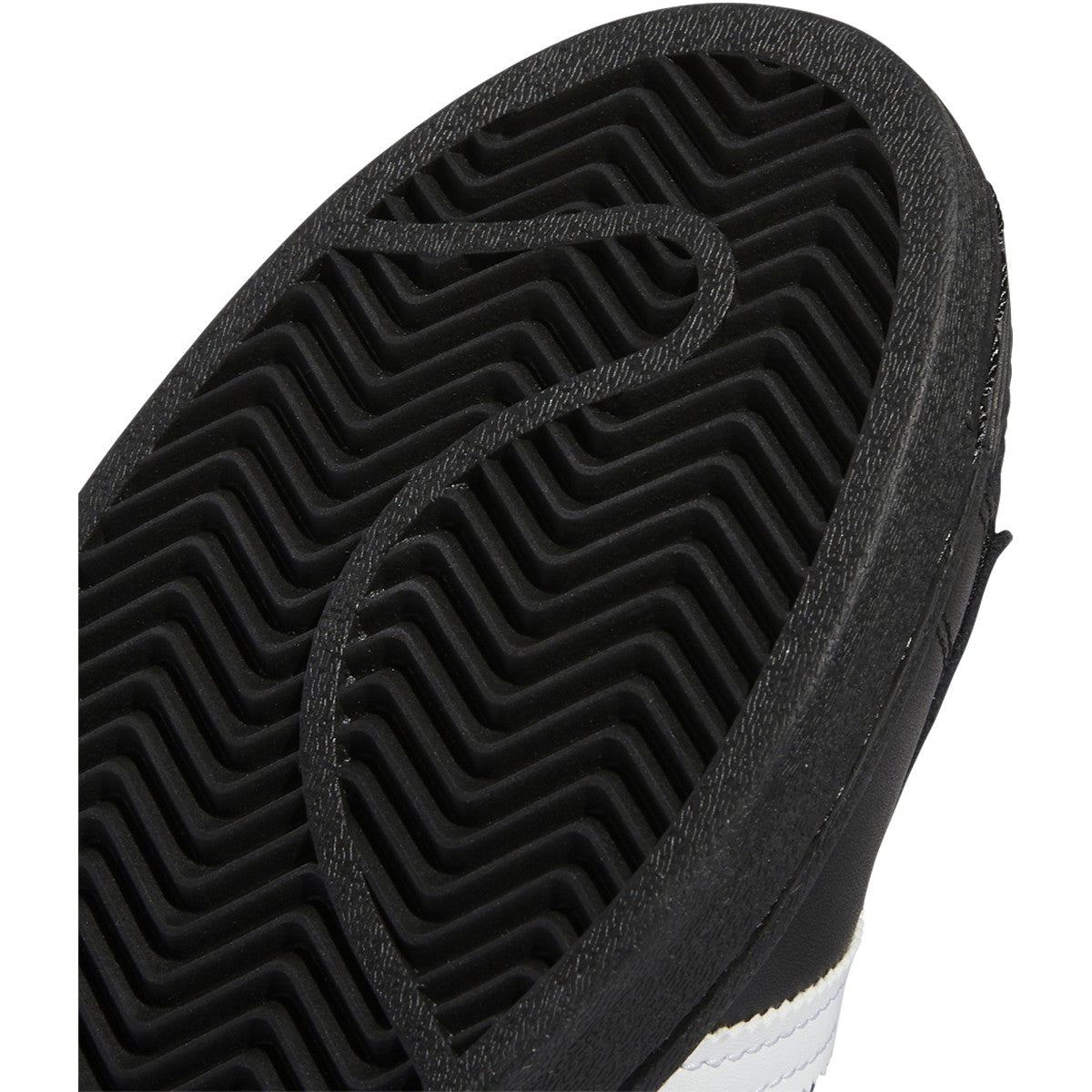 Core Black Superstar ADV Adidas Skateboarding Shoe Detail