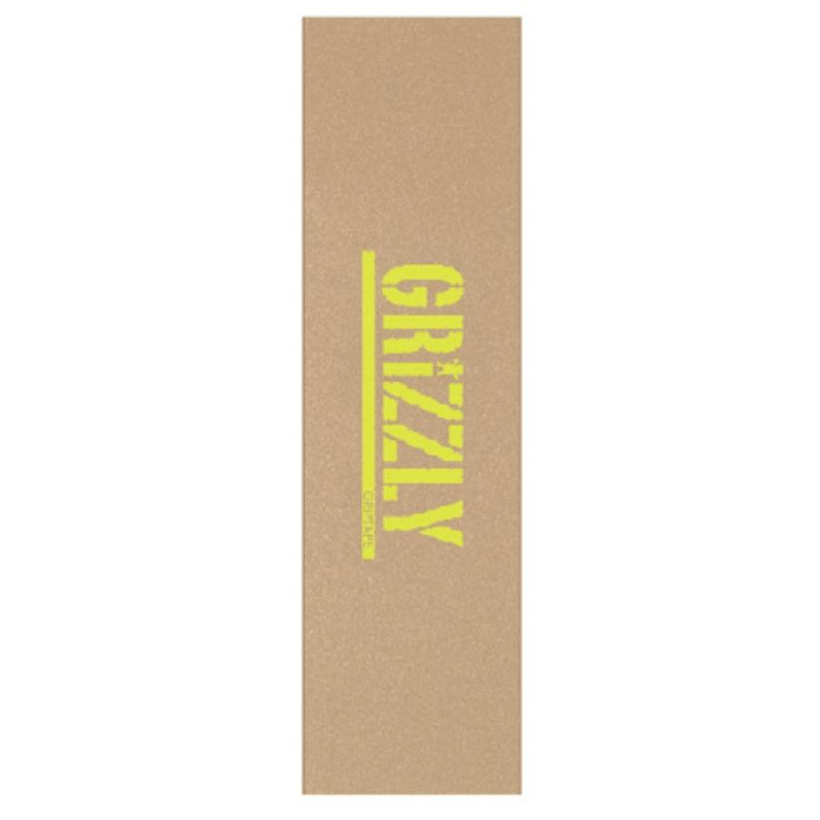Sand/Yellow Grizzly Stamp Griptape