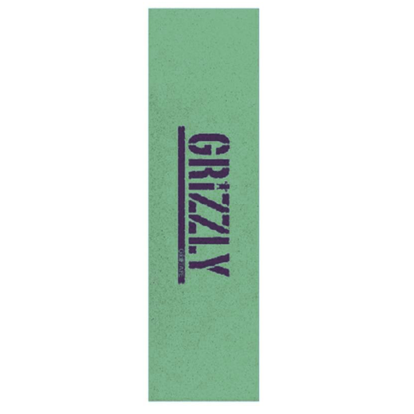 Green/Purple Grizzly Stamp Griptape
