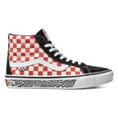 Black/Red Checkerboard 84' Jeff Grosso Vans Skate Sk8-hi Skateboard shoe