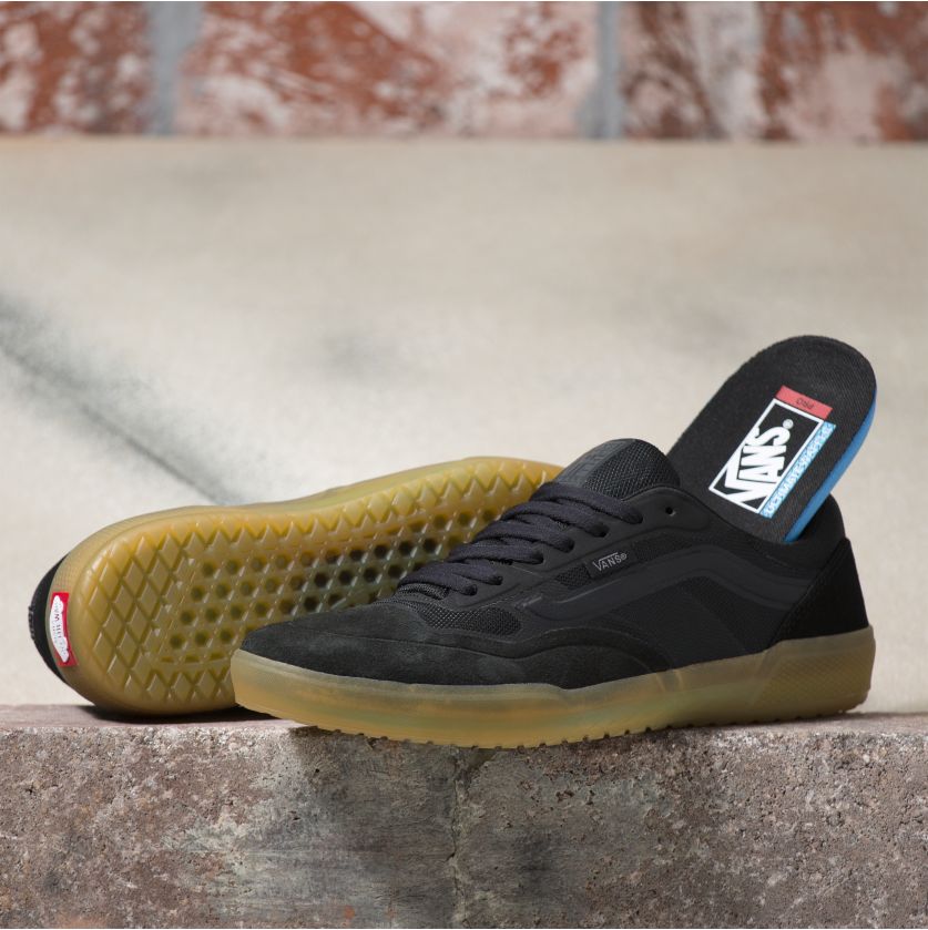 Black/Gum AVE Pro Vans Skateboarding Shoe