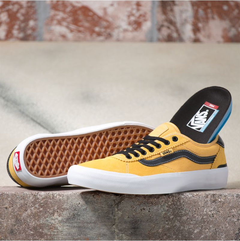 Gold/Black Chima Ferguson Pro 2 Vans Skateboard Deck