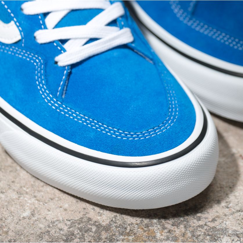 Director Blue Rowan Zorilla Pro Vans Skateboard Shoe Detail