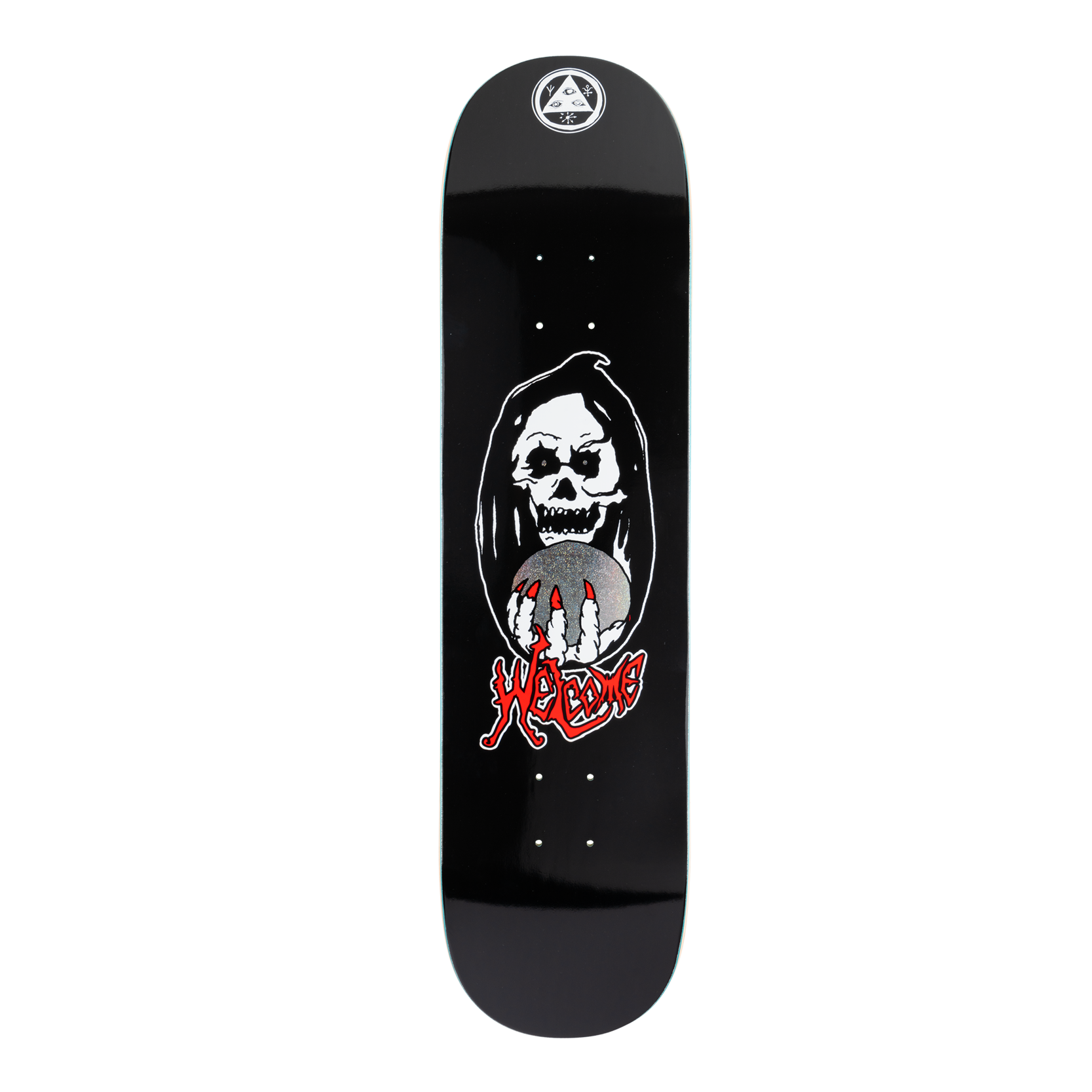 Clairvoyant on Evil Twin 800 Welcome Skateboard Deck