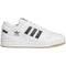 White/Black Forum 84 ADV Adidas Skateboarding Shoe
