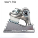 Thunder Polished Matte Teal Team Hollows Skateboard Trucks - Hi 149