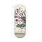 Catfishbbq Her Majesty EMBOSSED Fingerboard Deck - Off White