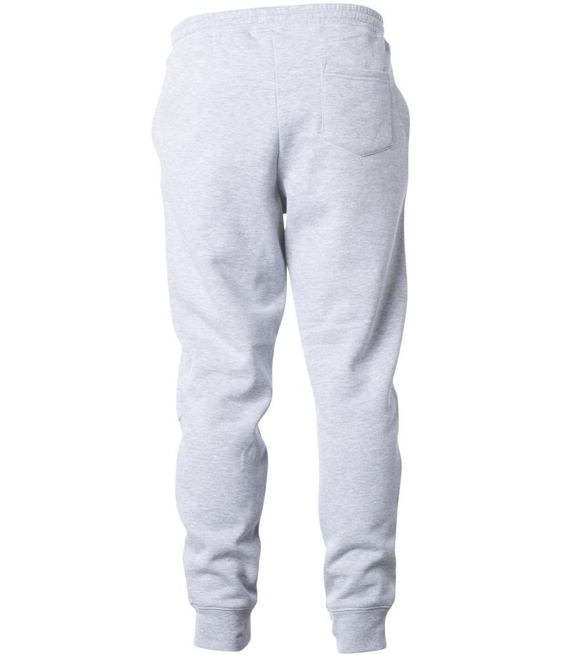 Exodus Optical Embroidered Sweatpants - Heather Grey