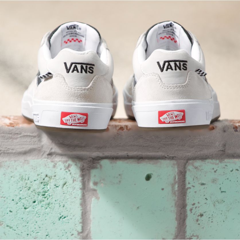 Marshmallow Wayvee Vans Skateboarding Shoe Back
