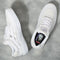White Leather Vans Wayvee Skateboard Shoe Top