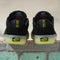 Black/Sulphur AVE Pro Vans Skateboarding Shoe Back