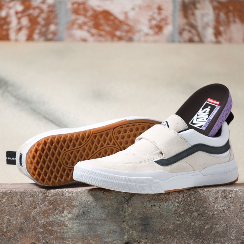 White/Black Kyle 2 Vans Skateboard Shoe