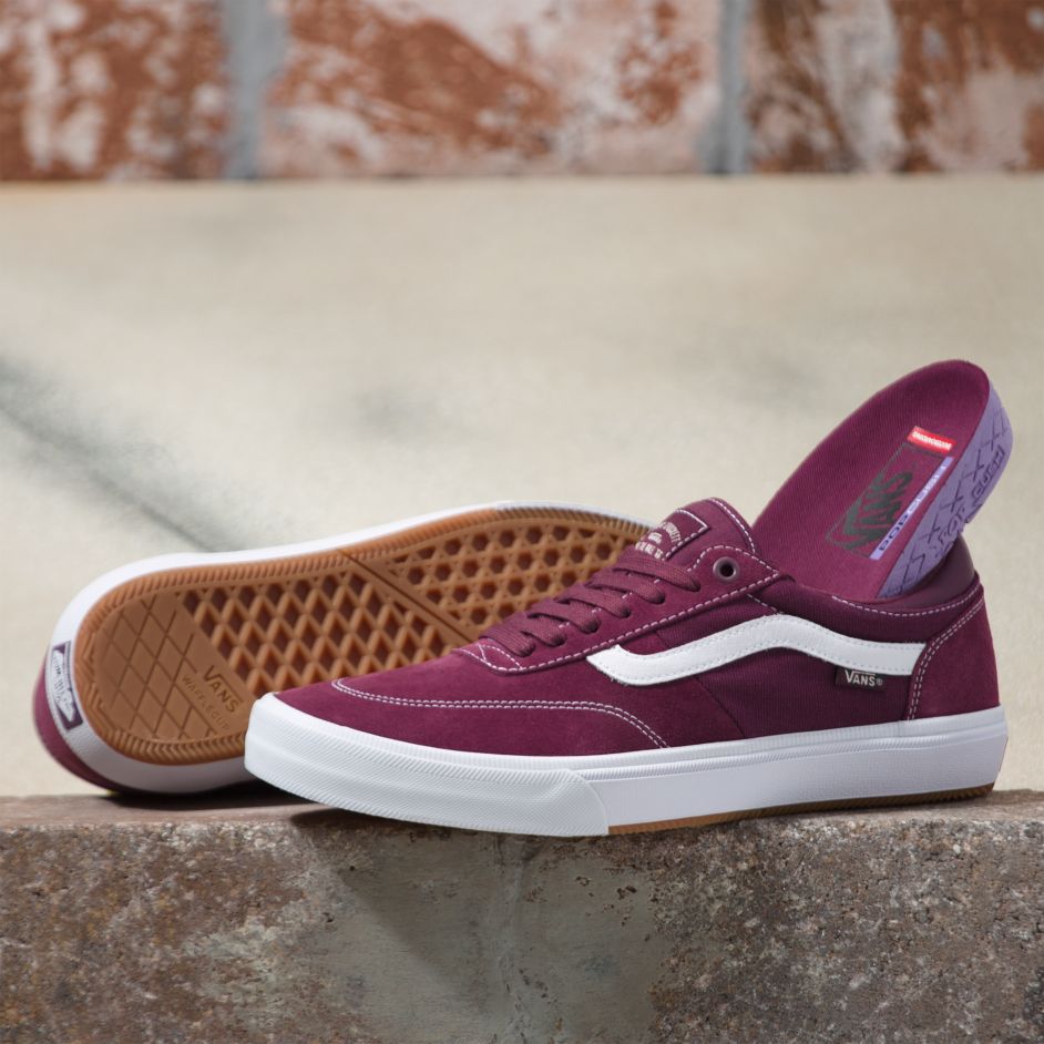 Mauve Gilbert Crockett Vans Skateboarding Shoe