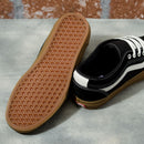 Black/Gum Chukka Low Sidestripe Vans Skateboarding Shoe Bottom