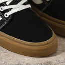 Black/Gum Chukka Low Sidestripe Vans Skateboarding Shoe Detail