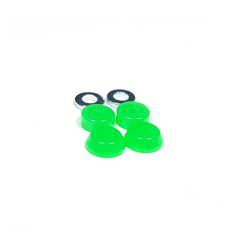 Level Up Beta Urethane Fingerboard Bushings - Fluorescent Green