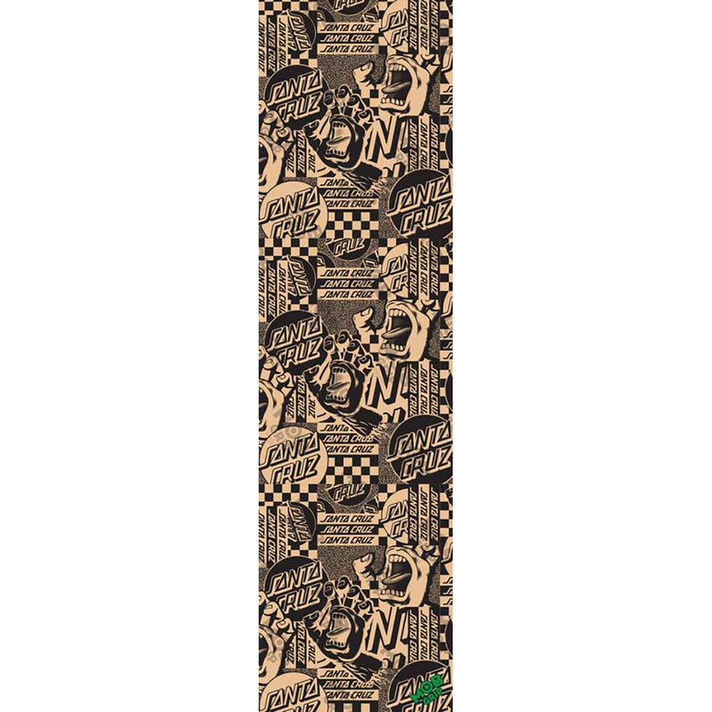 Flier Collage Clear Santa Cruz MOB Grip Tape