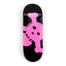 Neon Pink New Skull Blackriver Fingerboard Deck