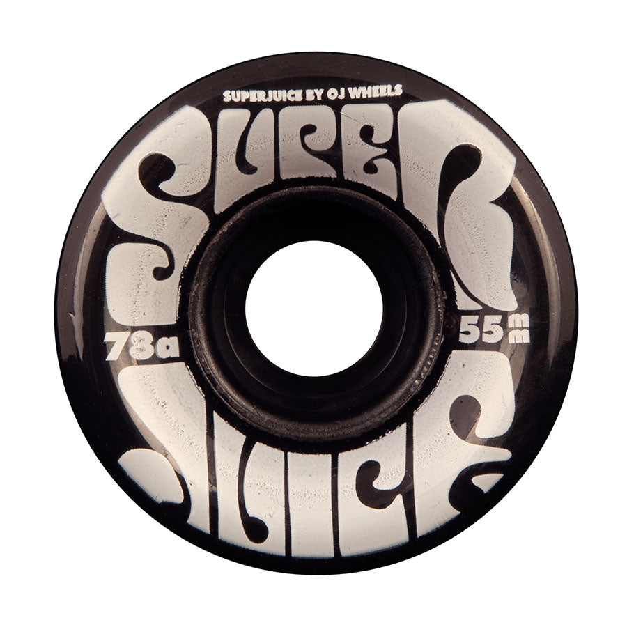 78a Black Translucent Mini Super Juice OJ Skateboard Wheels