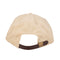 Tan Fresh Unstructured Low Profile OJ Wheels Strapback Hat Back