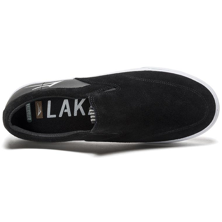 Black Suede Owen VLK Lakai Skateboarding Shoes Top