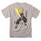 Sand Victory Trunks Dragon Ball Super 2 Primitive Skate T-Shirt Back