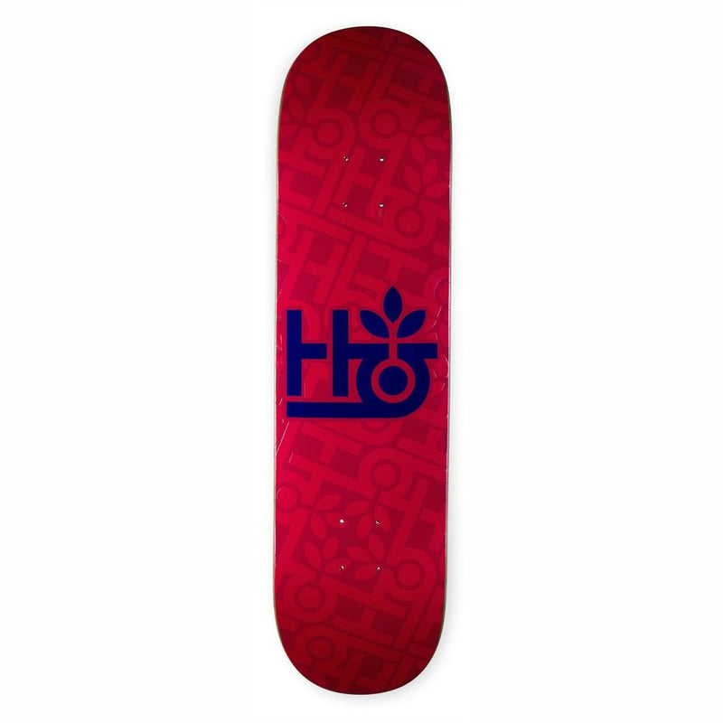 Habitat Monopod Embossed Skateboard Deck - Red