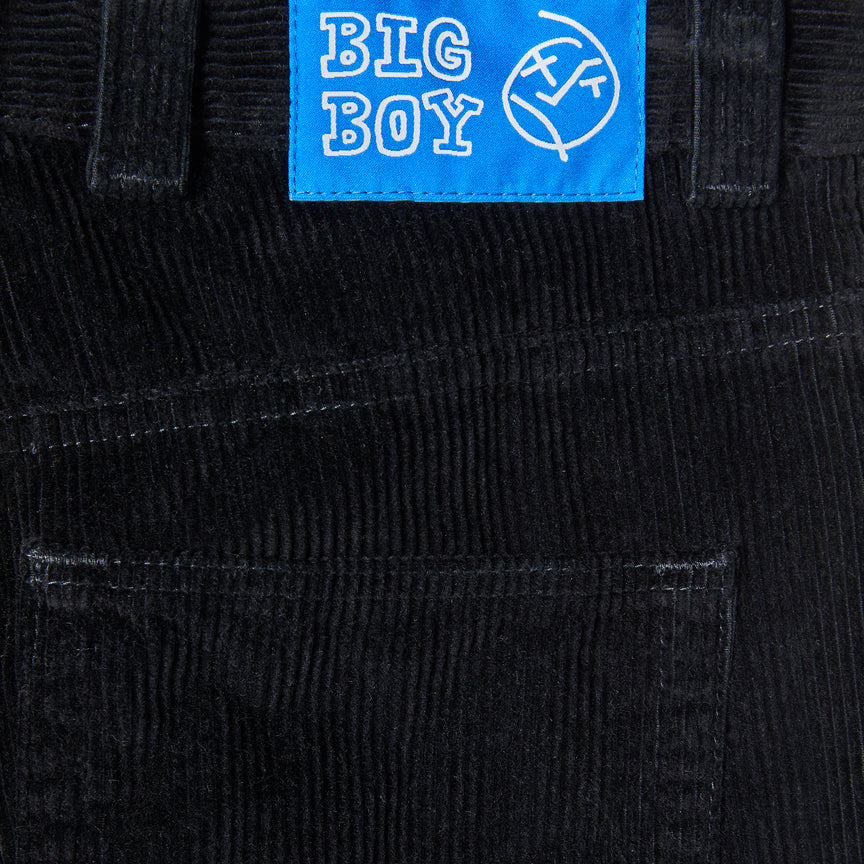 Black Big Boy Polar Skate Co Corduroy Pants Detail