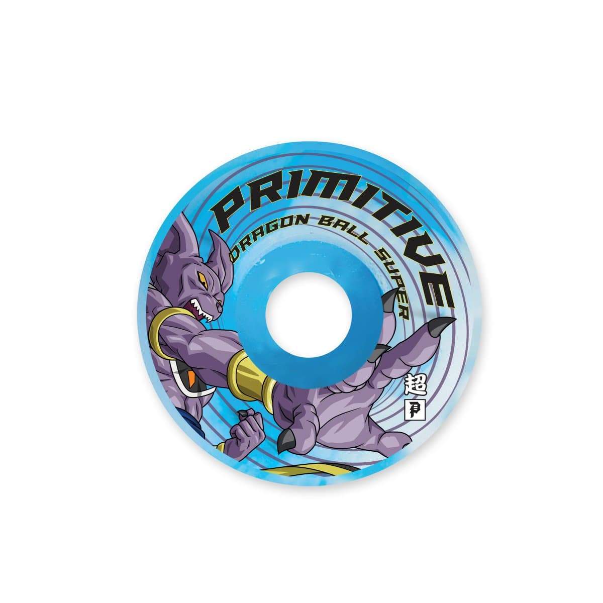Blue Swirl DBS2 Dragon Ball Super x Primitive Skate Wheels