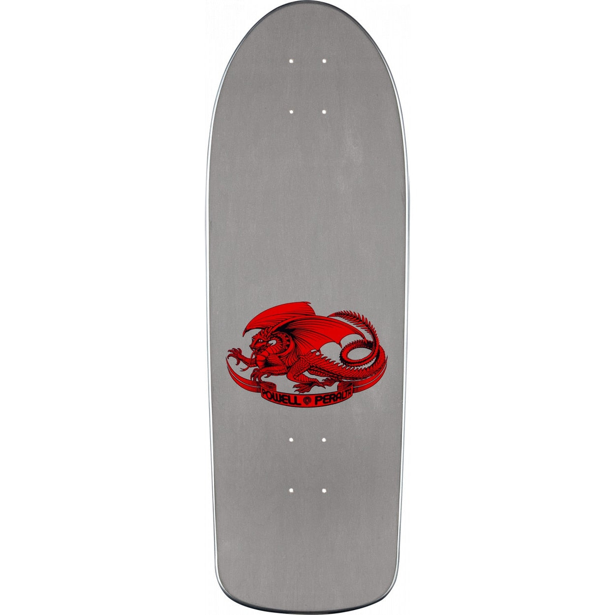 Powell Peralta OG Ripper Skateboard Deck - Silver