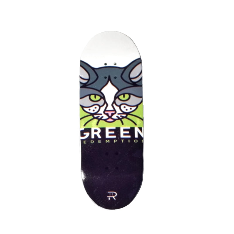 Redemption Green Pro Model Animal Fingerboard Deck - AK Shape