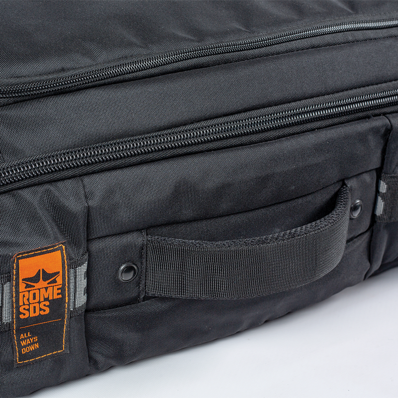 Black 2021 Rome SDS Nomad Snowboard Bag Detail
