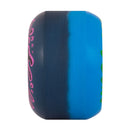 Santa Cruz Slime Balls Double Take Blue/Black 97A Skateboard Wheels