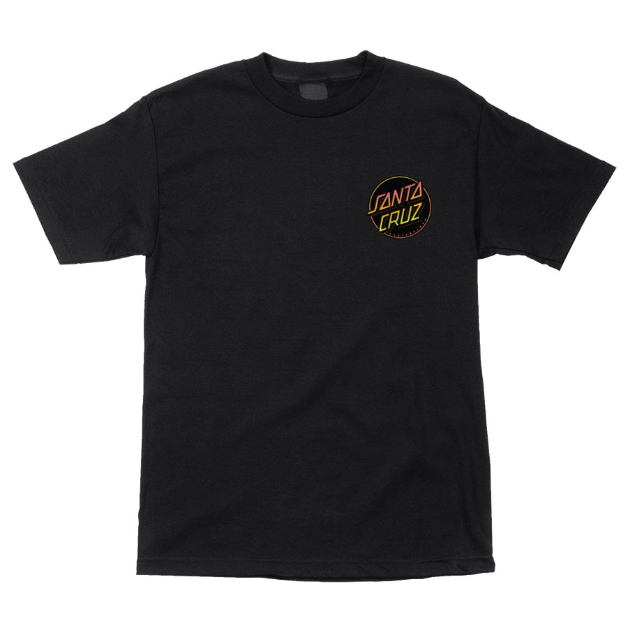 Black Contra Dot Santa Cruz T-Shirt