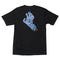 Black Crystal Hand Santa Cruz T-Shirt Back