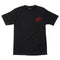 Black Depth Dot Santa Cruz T-Shirt